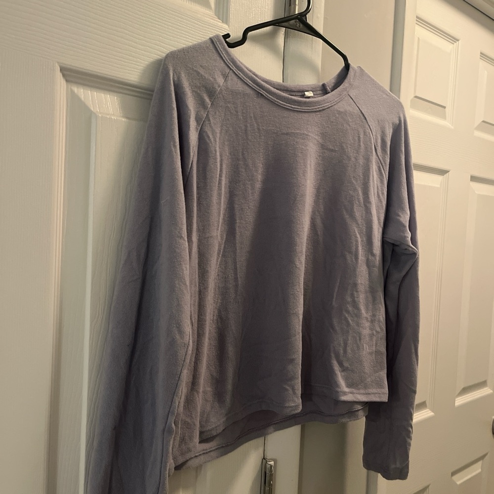 PacSun Light Purple Long Sleeve Top